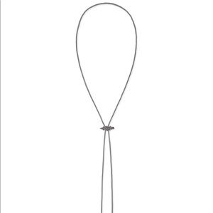 Cheska Bolo Hematite Necklace